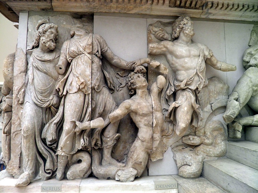 Myth of Oceanus and the Gigantomachy