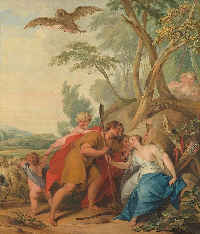 Myth of Zeus and Mnemosyne