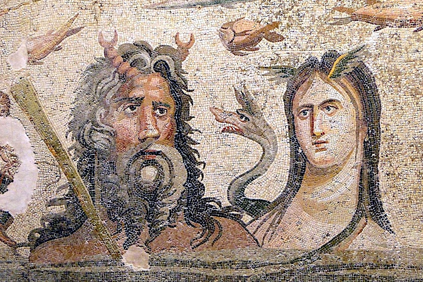 Oceanus and His Wife Tethys